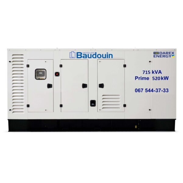 Дизель-генератор 520кВт DE-715BDS Baudouin