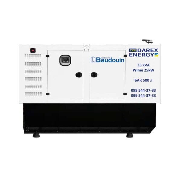 Дизель-генератор 25кВт Baudouin DE-35BDS-500L